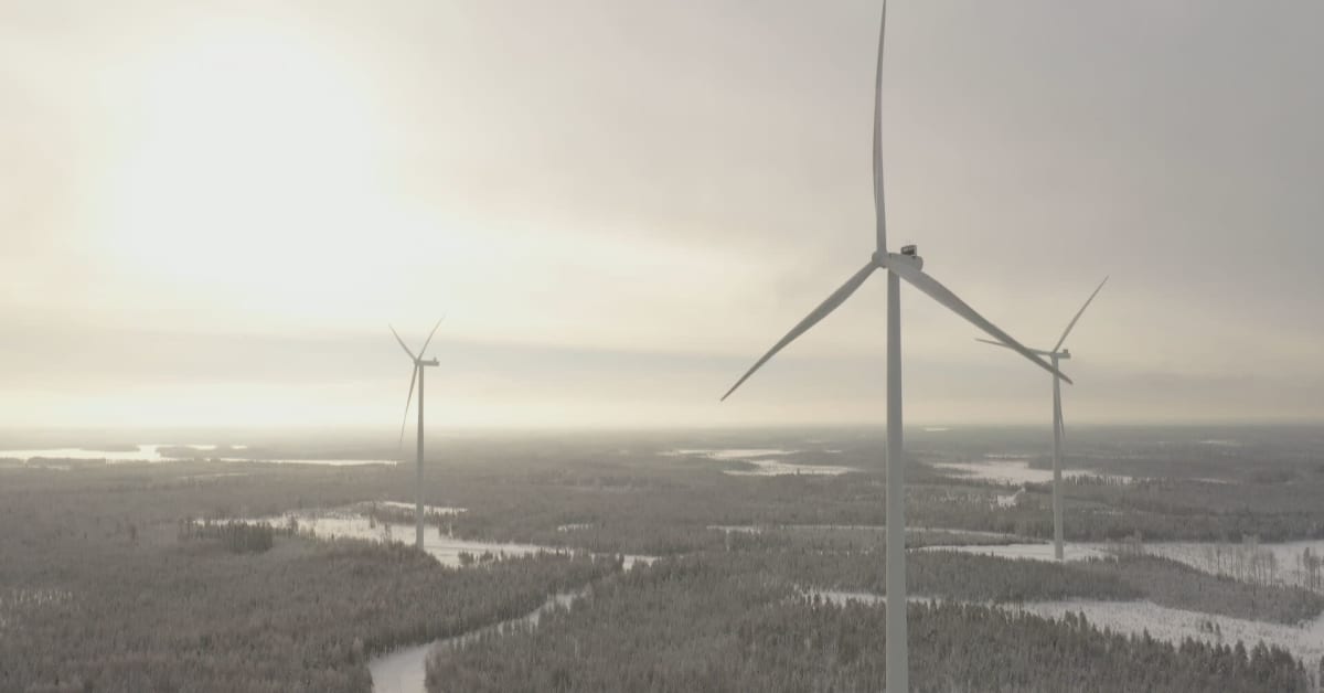 Tältä näyttää Suomen suurin tuulipuisto – tulevaisuudessa voimaloiden koko  kasvaa, mutta silloin ne pystytetään merelle