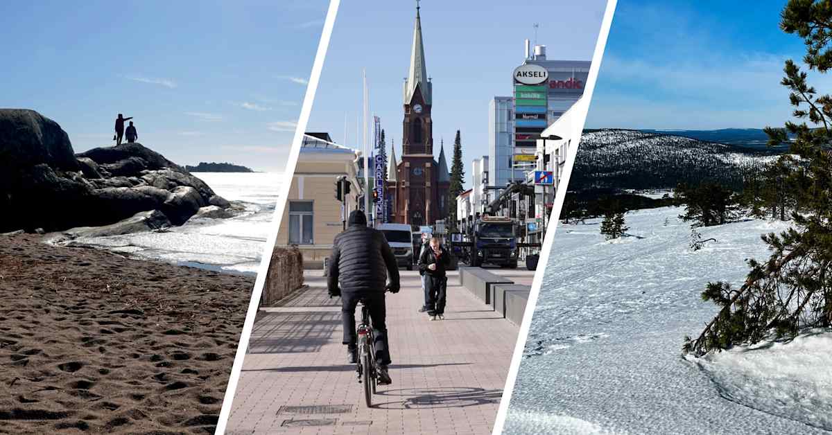 Viime viikko sulatti hanget, mutta nyt kolkuttelee takatalvi – tältä lumitilanne näyttää eri puolella Suomea