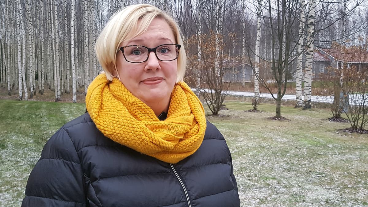 Pontuksen koulun vanhempainyhdistyksen puheenjohtaja Niina Kykkänen