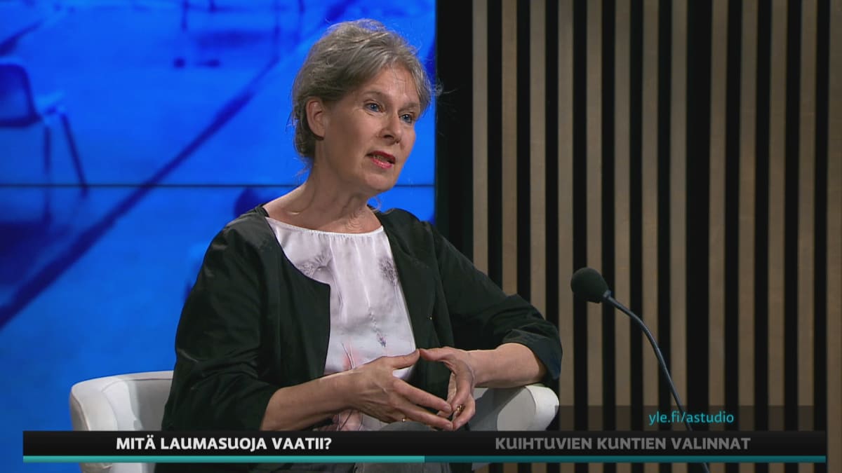 THL:n ylilääkäri Hanna Nohynek A-studiossa.