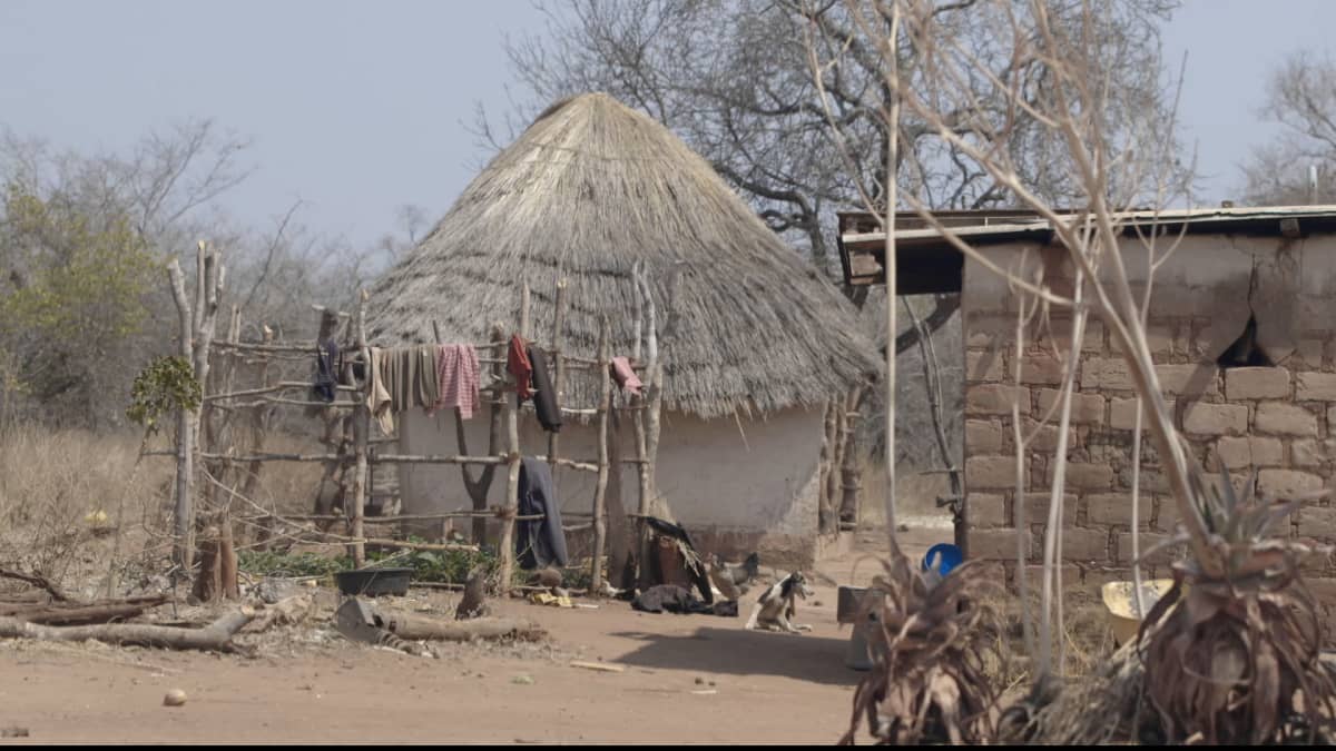 By på landsbygden i Zambia. 