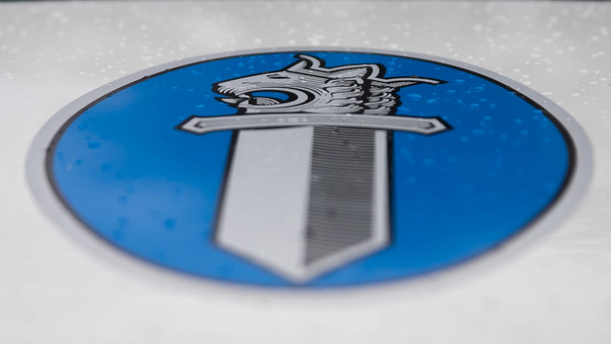 Poliisin tunnuskuva miekkaleijona