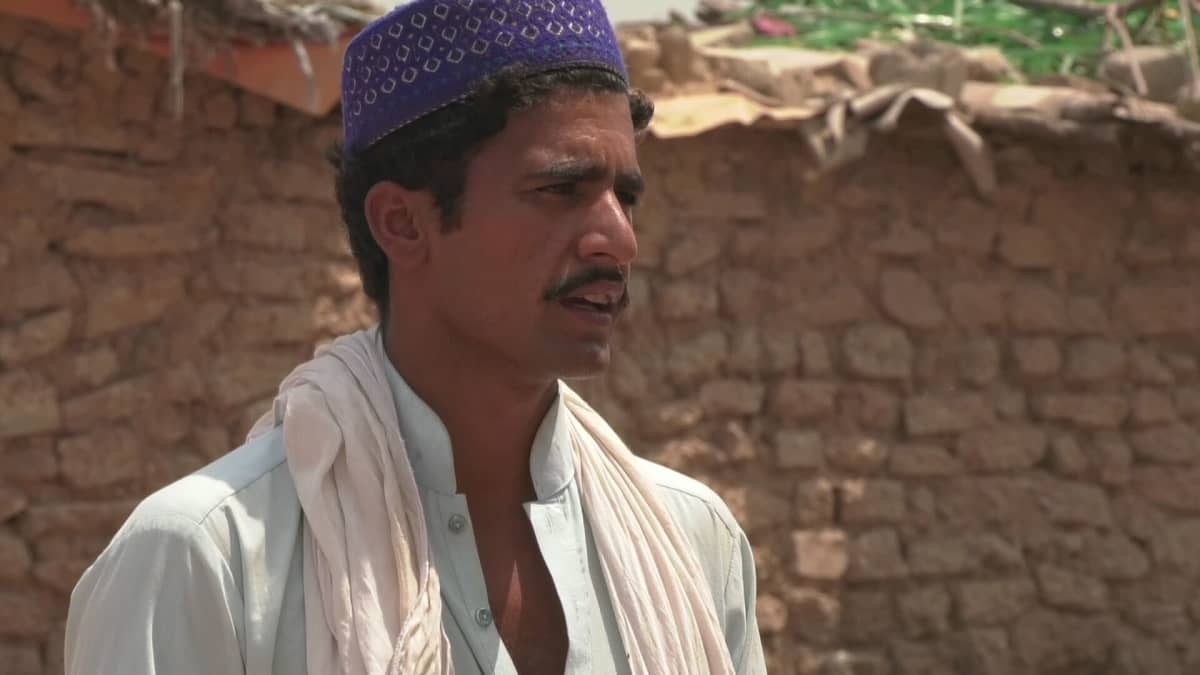 Rafiqullah-niminen afganistanilainen pakolainen Islamabadissa, Pakistanissa.