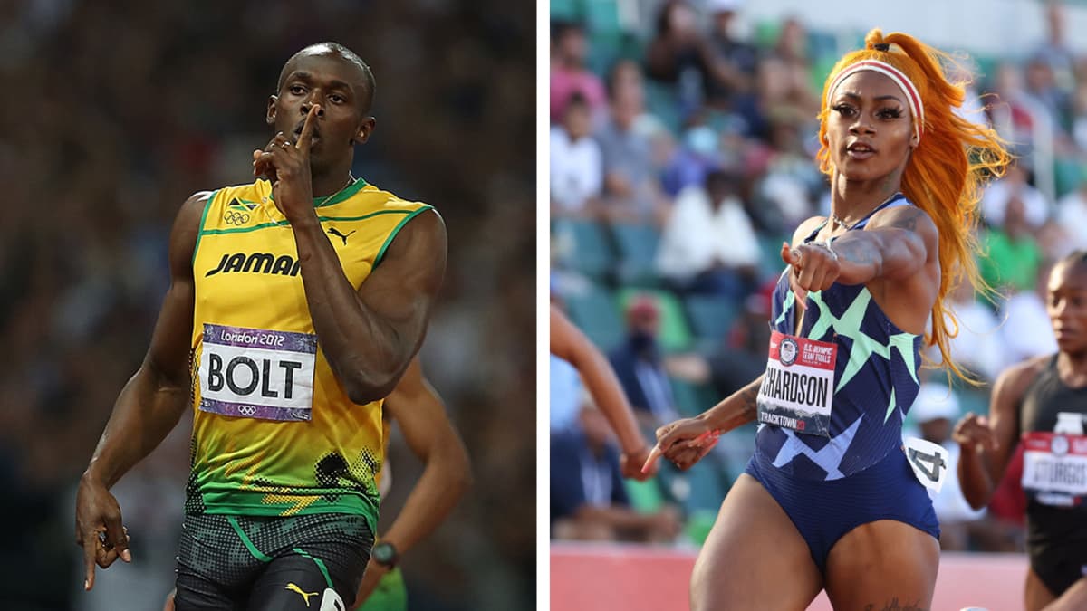 Usain Bolt ja Sha’Carri Richardson