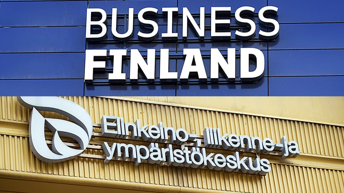 Business Finlandin logo ja Ely-keskuksen logo.