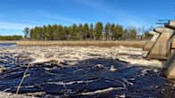 tulvajuoksutus Valajaskosken voimalaitoksella 22.5.2020