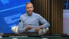 Entinen olympiapikaluistelija Mika Poutala A-studiossa.