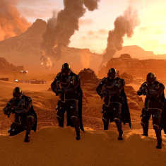Kuva Helldivers 2 -videopelin kohtauksesta.