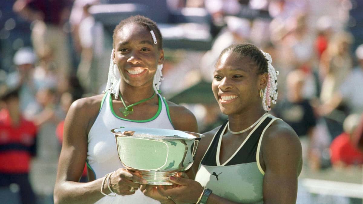 Venus ja Serena Williams vuonna 1999