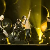 The Rasmus kertoo kisatunnelmistaan ennen illan semifinaalia