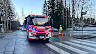 Keski-Uudenmaan pelastuslaitoksen kulkuneuvo.