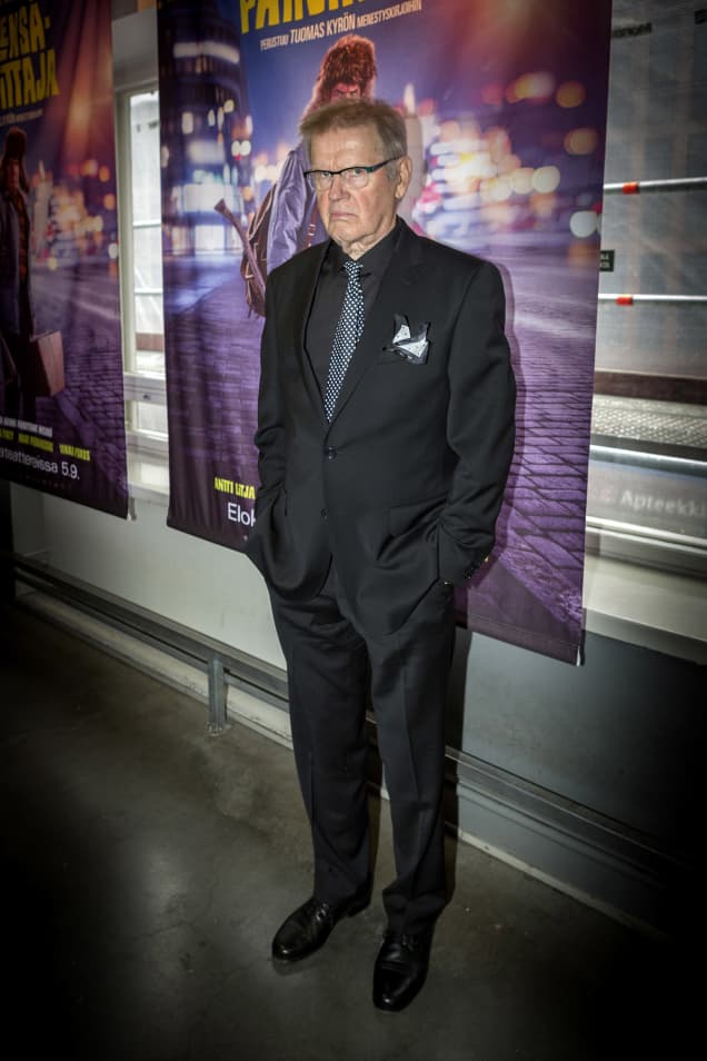Antti Litja Mielensäpahoittaja -elokuvan kutsuvierasensi-illassa 2014.