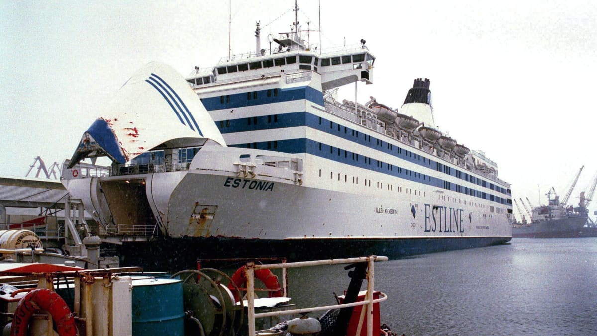  M/S Estonia Tallinnan satamassa, kuva päiväämätön