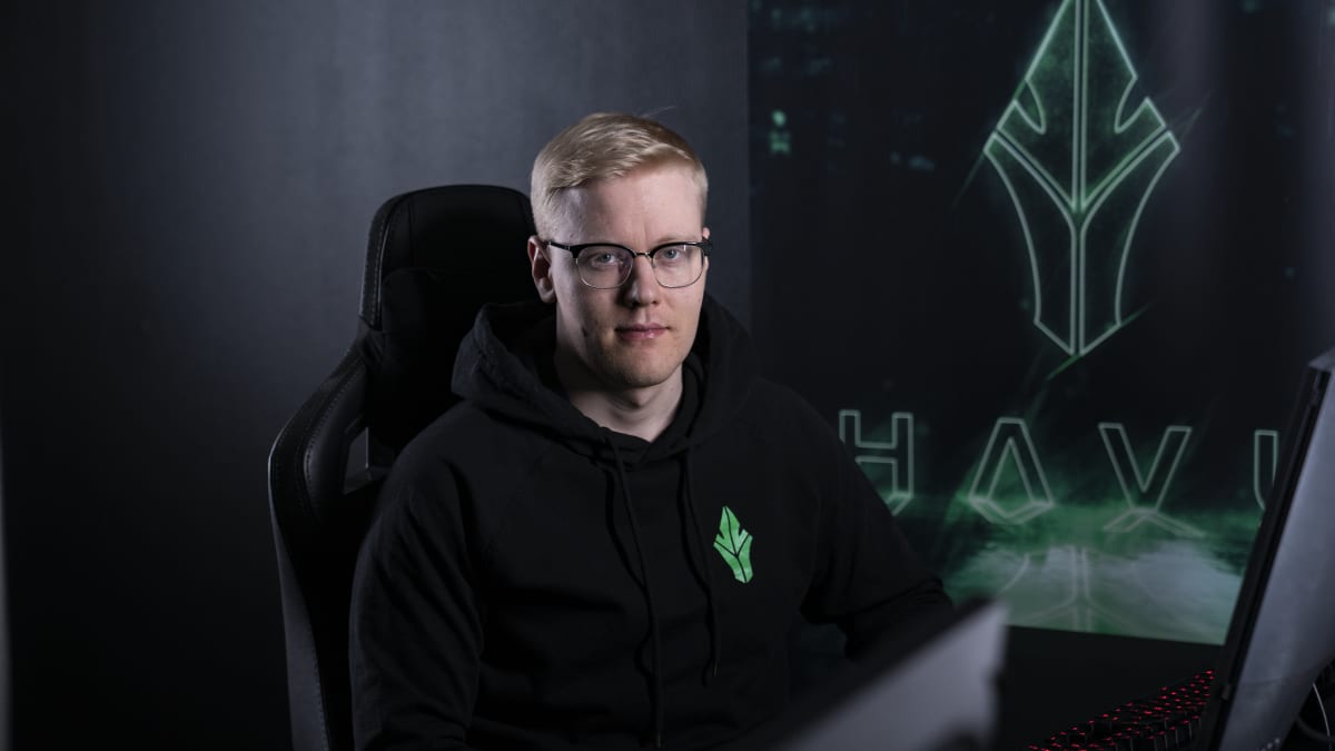 Otto "ottoNd" Sihvo HAVUn hupparissa.