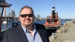 Tampereen satamavastaava Tuomas Salovaara