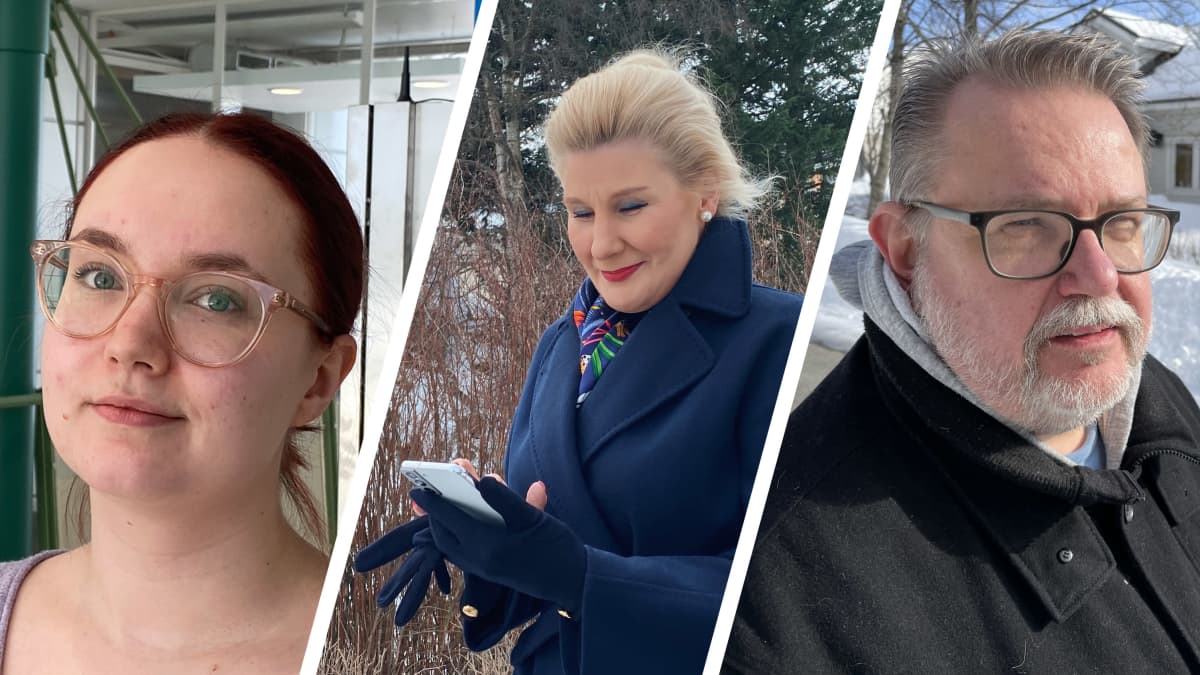 Karoliina Vaakanainen, Suomen Atlantti-Seuran pääsihteeri Terhi Suominen ja  Janne "Rysky" Riiheläinen