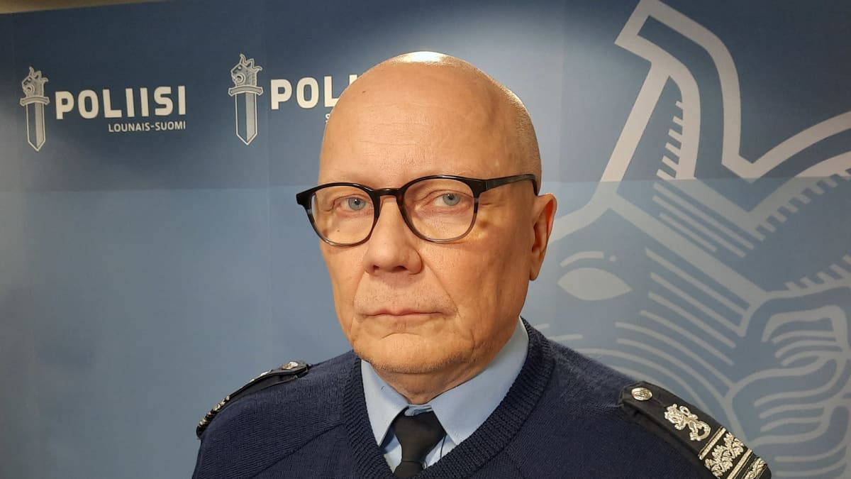Ylikomisario Petri Kangas Lounais-Suomen poliisilaitokselta.