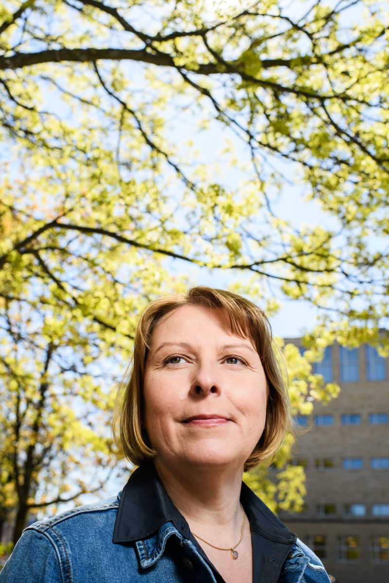 Else-Mai Kirvesniemi kuvattiin Töölössä 18. toukokuuta.