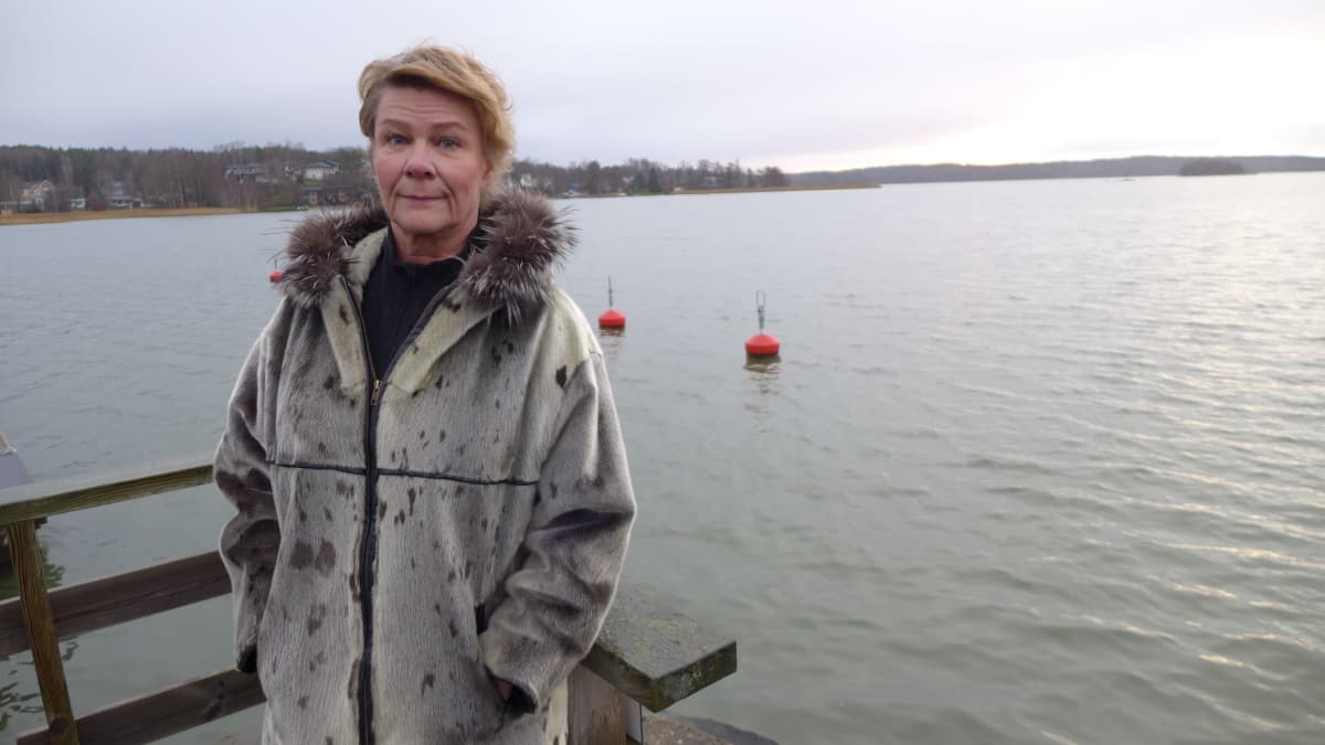 Maria Saarinen Paraisten kaupungin satamassa
