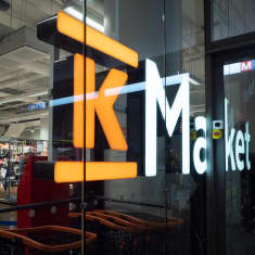 K-Market kauppa.