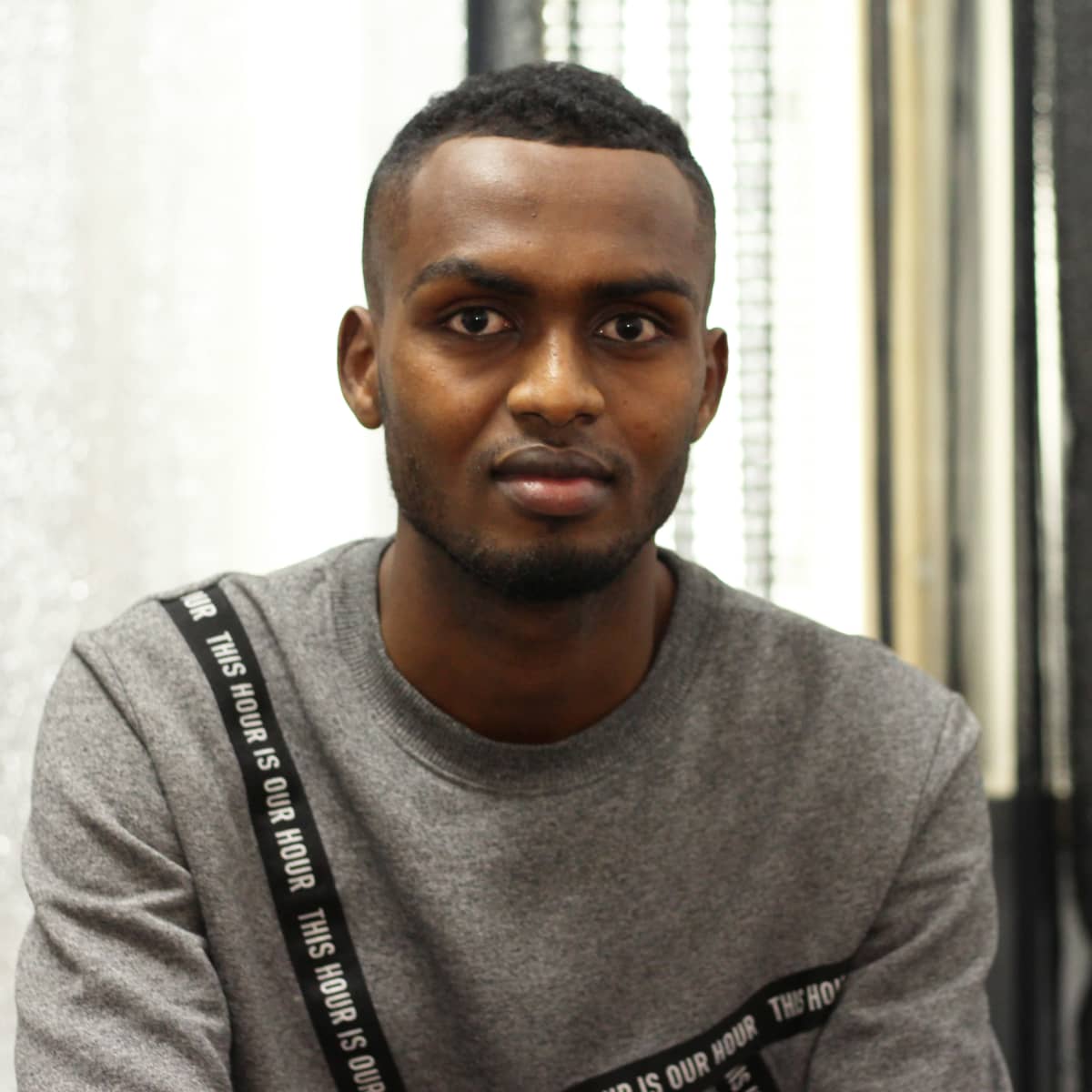 Turvapaikanhakija Mohamed Hassan Warsame kotonaan Kemissä
