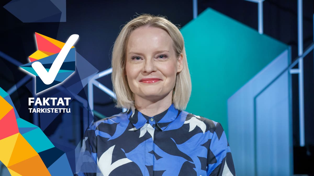 Riikka Purra Ylen suuressa vaalikeskustelussa.