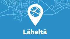 Uutisvahdin läheltä-listan markkinointikuva, jossa kartta