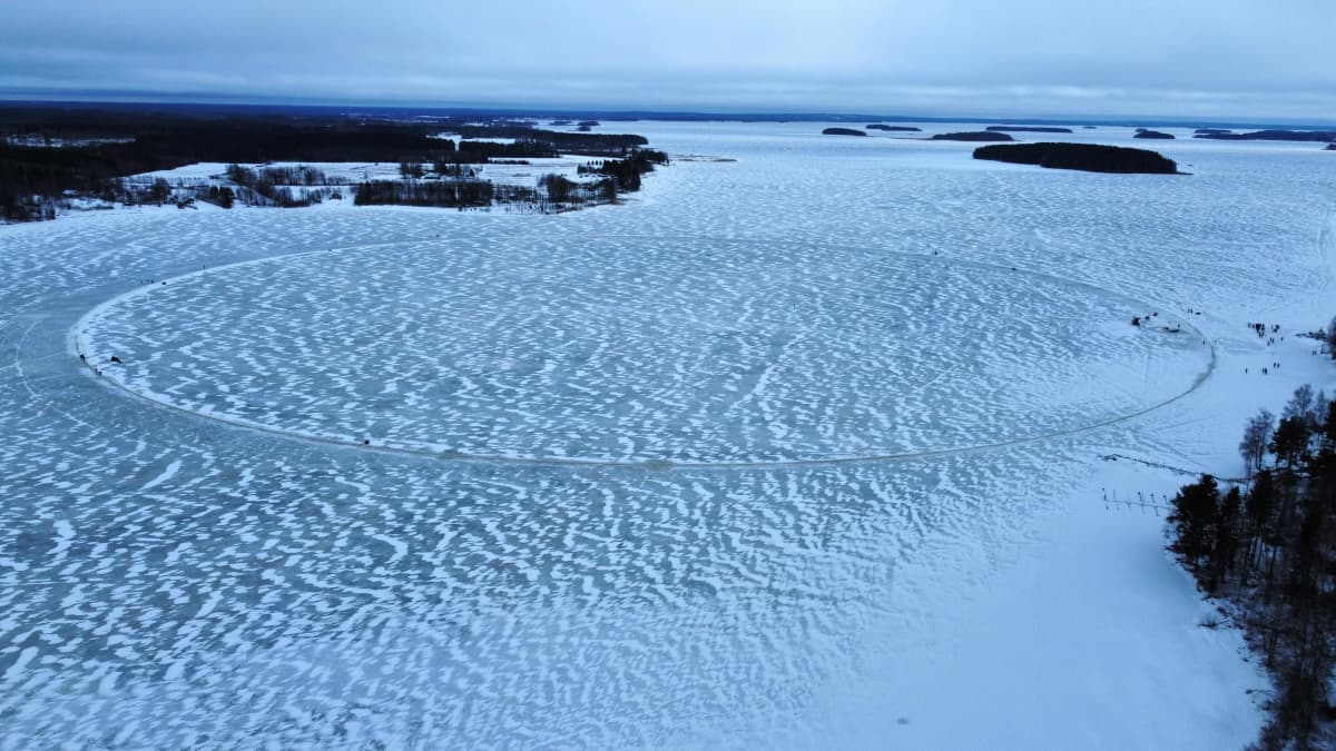 Lappajärven jääkaruselli, maailmanennätys