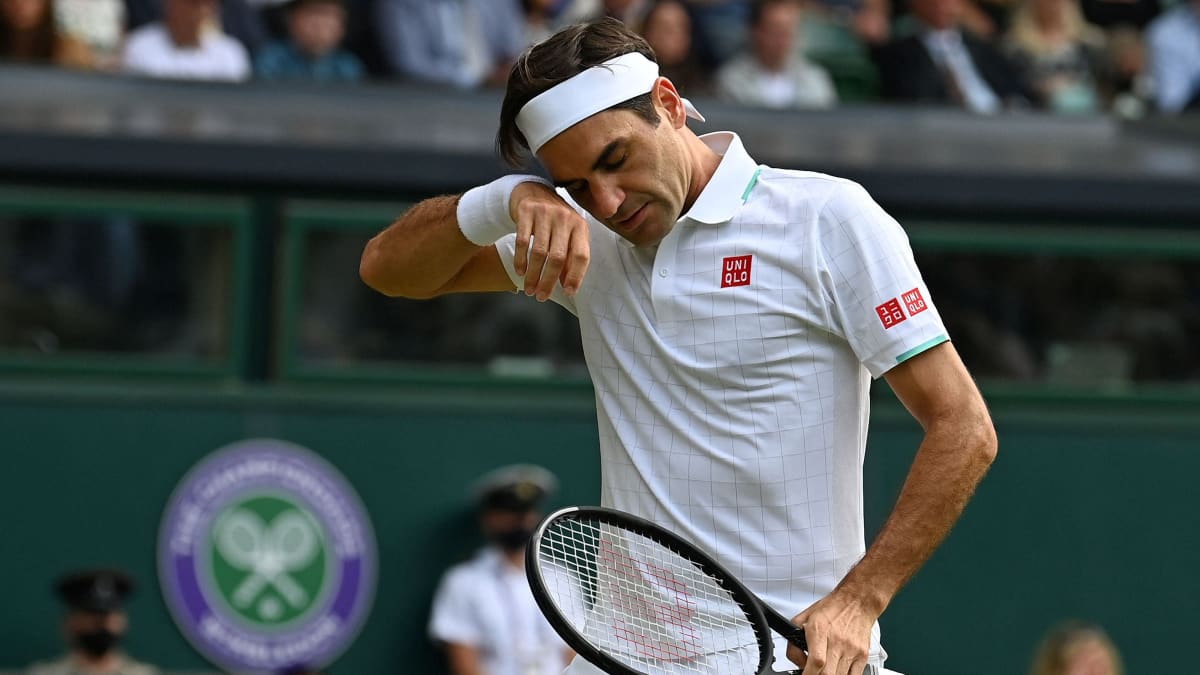 Tennispelaaja Roger Federer.