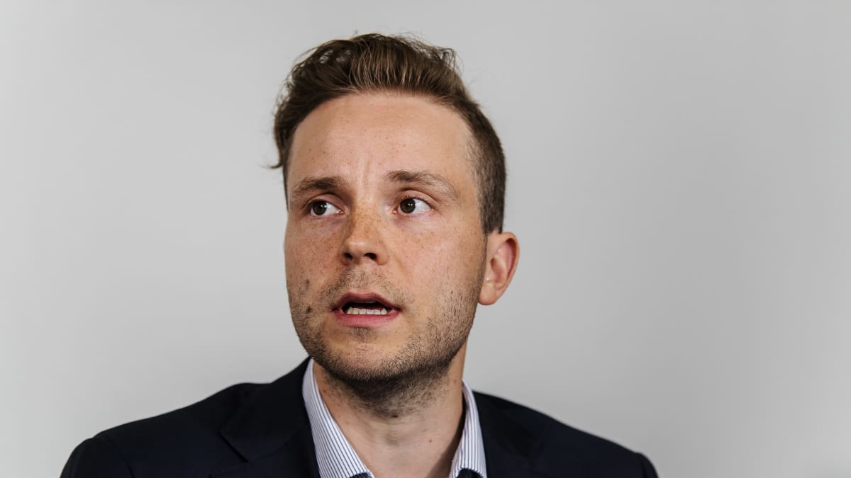 Kuvassa on käynnissä Keskustan puheenjohtajaehdokkaiden tentti Helsingissä elokuussa 2020.