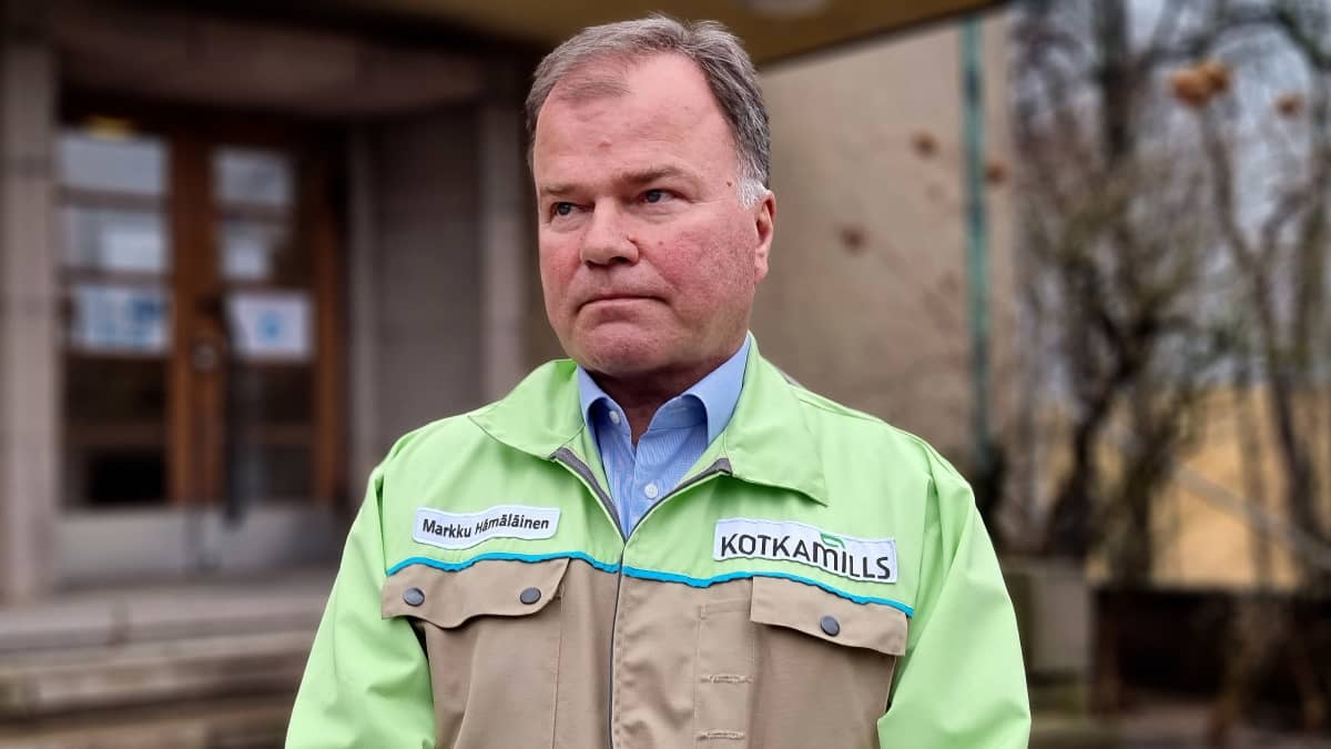 toimitusjohtaja Markku Hämäläinen Kotkamills Oy