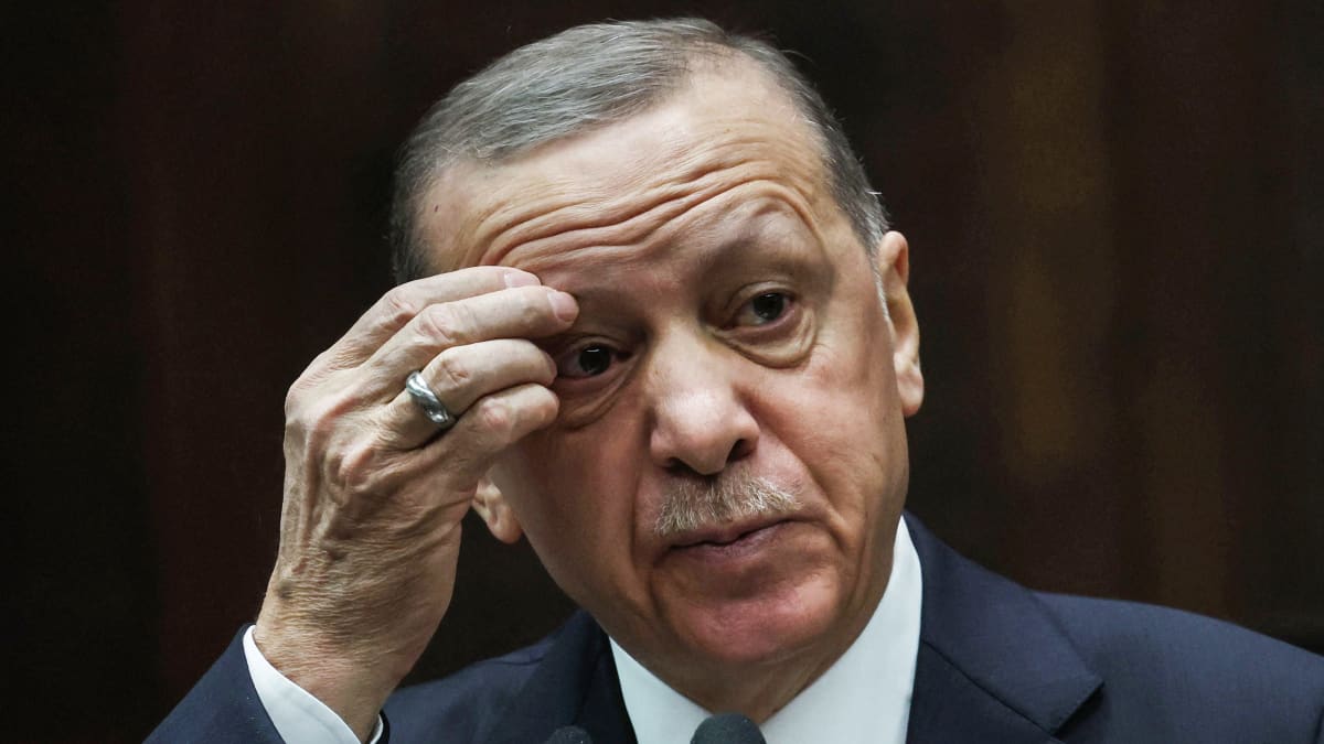 Turkin presidentti Tayyip Erdogan.