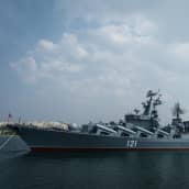 Venäjän lippulaiva Moskva.