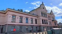 Lahden historiallinen museo huhtikuun lopussa 2021