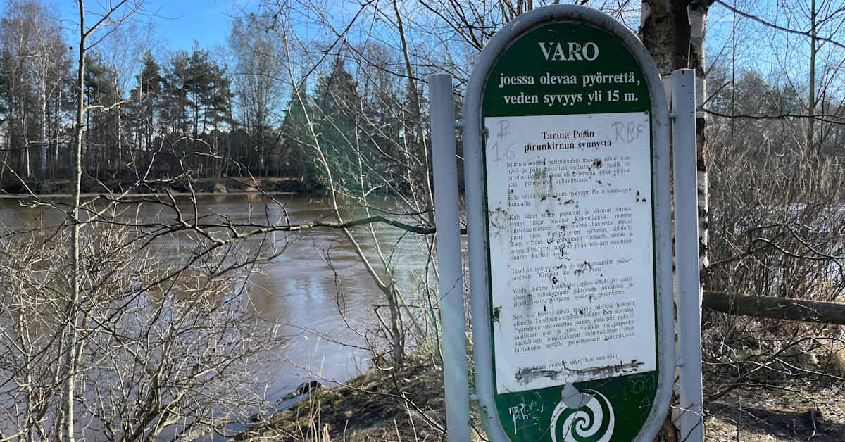 Pirulliset porilaiset pitävät muistomerkinkin piilossa – vaarallinen pyörre värisee pinnan alla