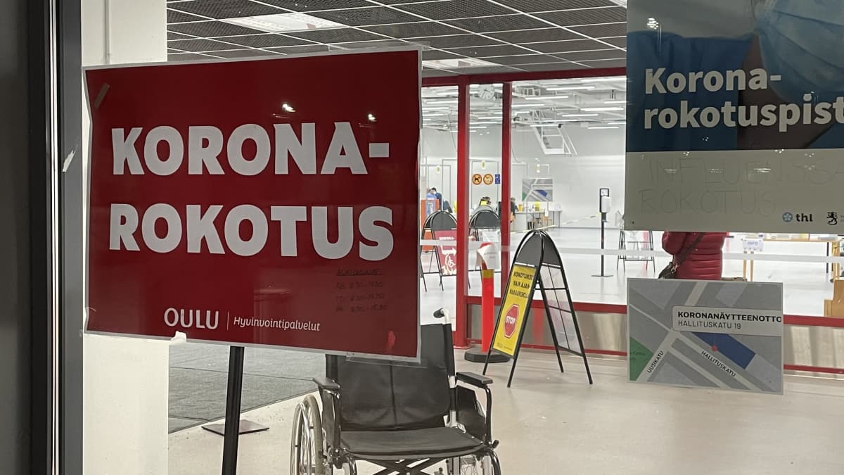 Oulun Limingantullin rokotuspiste.