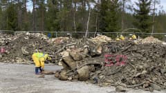 Oriveden kaivoksesta on tuotu paljon jätteitä pois.