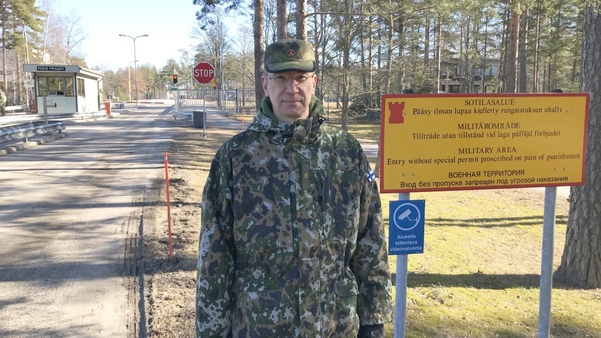 Porin prikaatin komentaja, prikaatikenraali Mika Kalliomaa