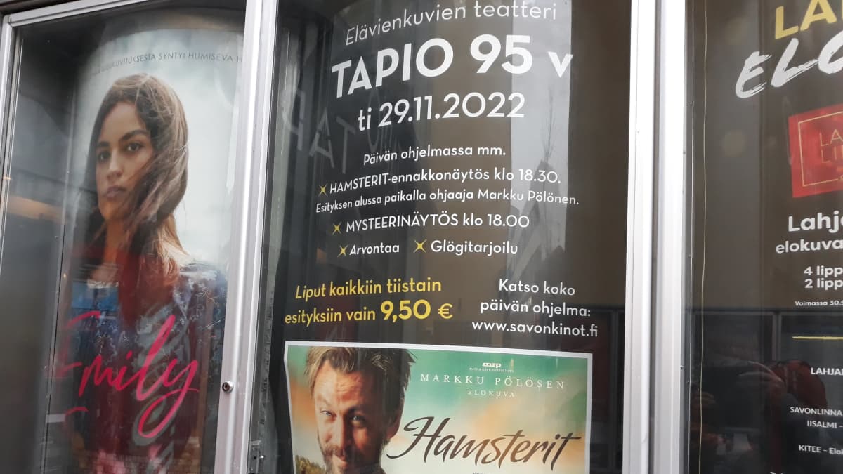 Elokuvateatteri Tapio on esittänyt eläviä kuvia jo 95 vuotta Joensuussa |  Yle Uutiset