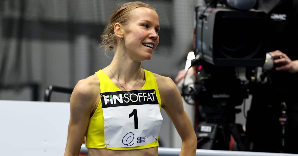 Ilona Mononen rikkoi Annemari Sandellin 30-vuotisen Suomen ennätyksen