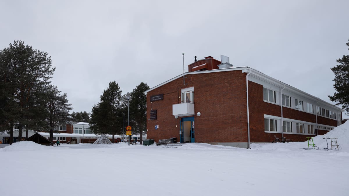 Enontekiön koulukeskus Hetassa.
