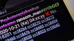 Kuvassa on nimimerkin ransom_man Torilaudalle 21. lokakuuta 2020 tekemä postaus, jossa kerrotaan Vastaamoon kohdistuneesta tietomurrosta.