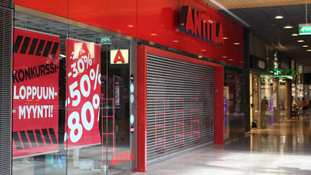 Anttila Sellossa sulki ovensa viimeisen kerran 18.8.2016.