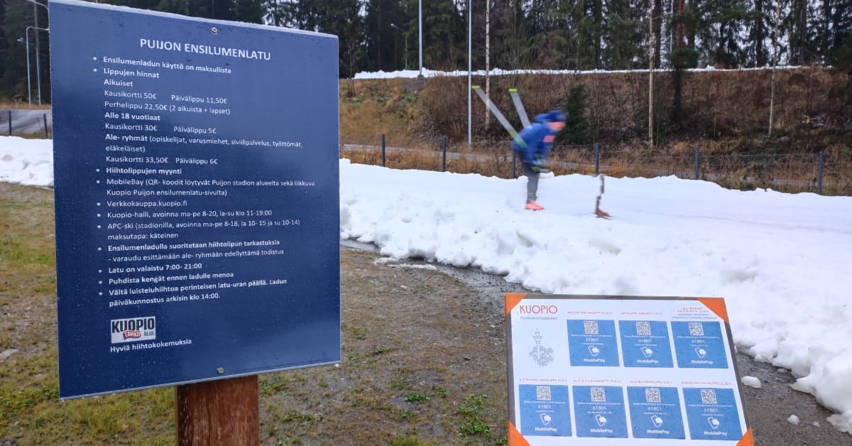 Early Snow Track Opening for Free and Traditional Skiing in Puijo Next Week