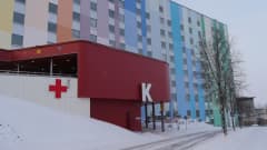Etelä-Karjalan keskussairaalan päivystys.