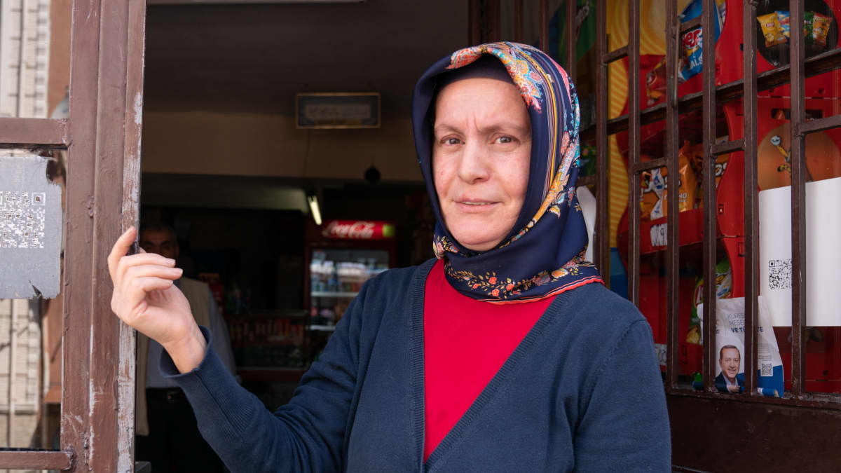 Shopkeeper lady  Semiha Karaoğlu Paçal