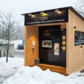 Suomen ensimmäinen pizza-automaatti