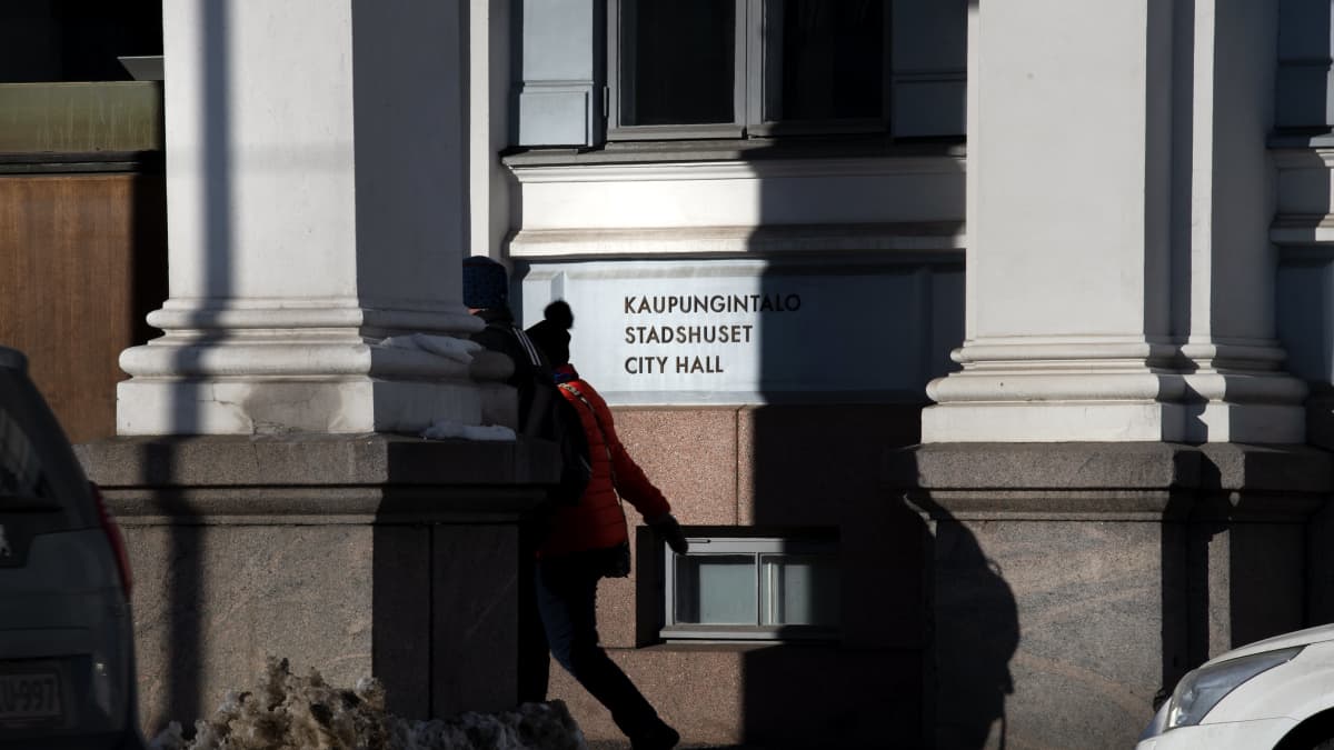 Helsingin kaupungintalo.