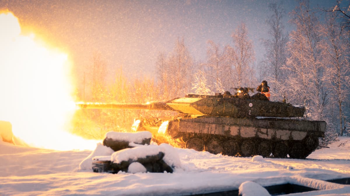 Leopard-taistelupanssarivaunu.
