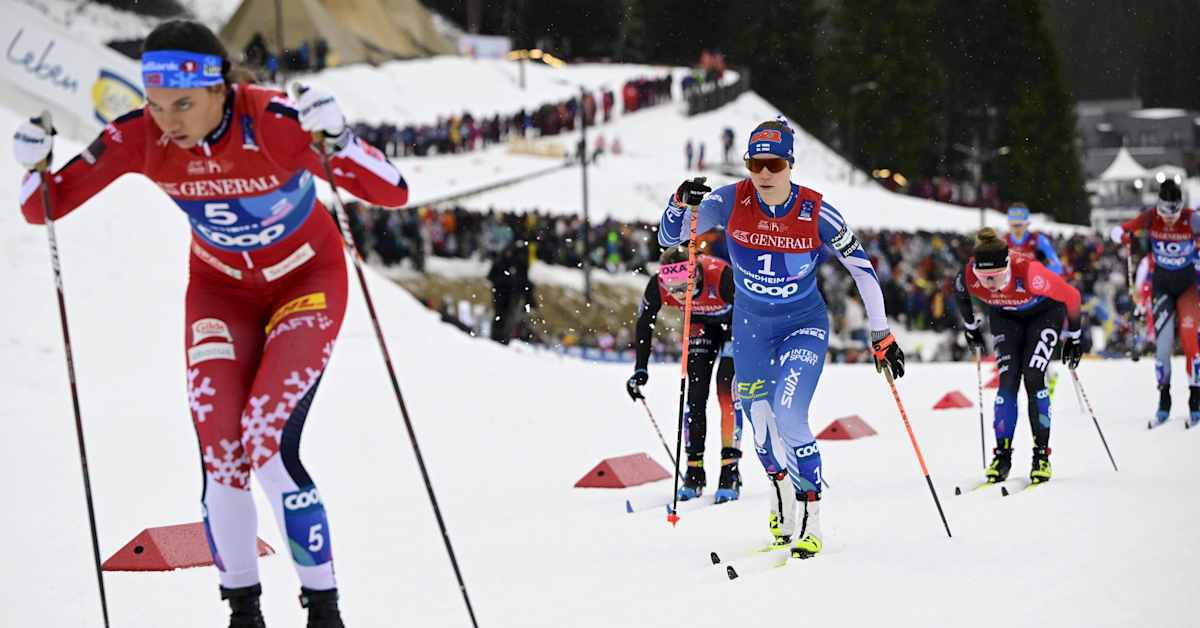Jasmi Joensuu Stumbles in MM Medal Battle and Needed Help at the Finish – A Complete Fiasco for Norway